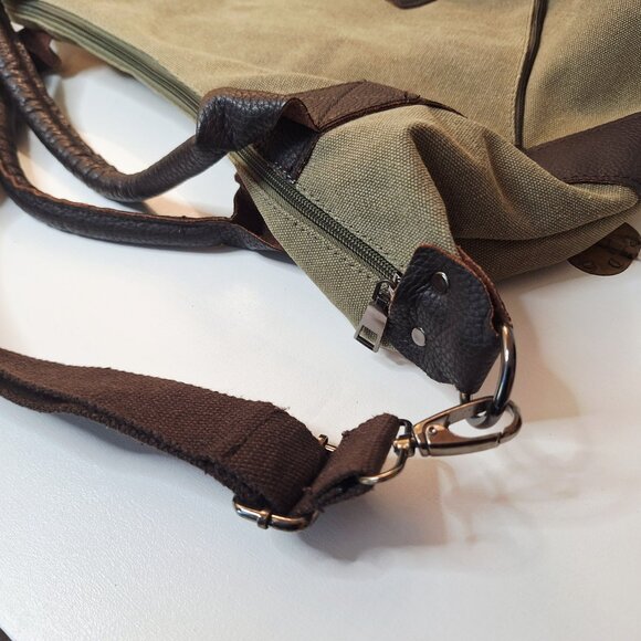 Classic Fashion Genovo Style Canvas Hobo Tote - Picture 5 of 9